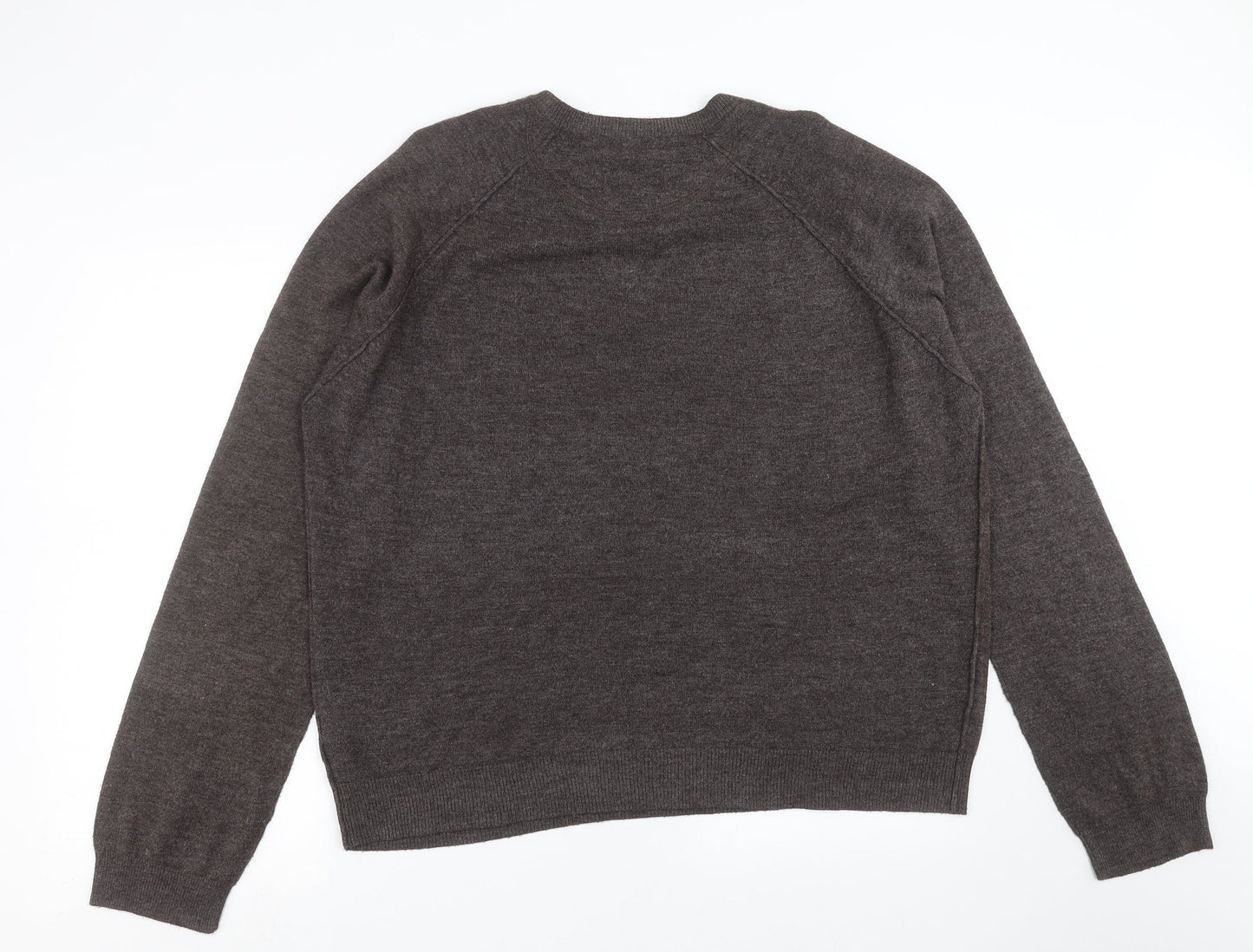 UrbanSpirit Mens Brown  Knit Pullover Jumper Size L