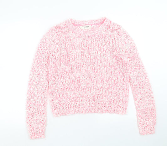 Womens UK Size 12 internationale Pink Pullover Jumper