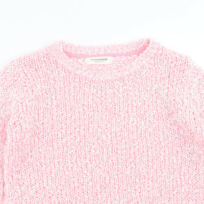 Womens UK Size 12 internationale Pink Pullover Jumper