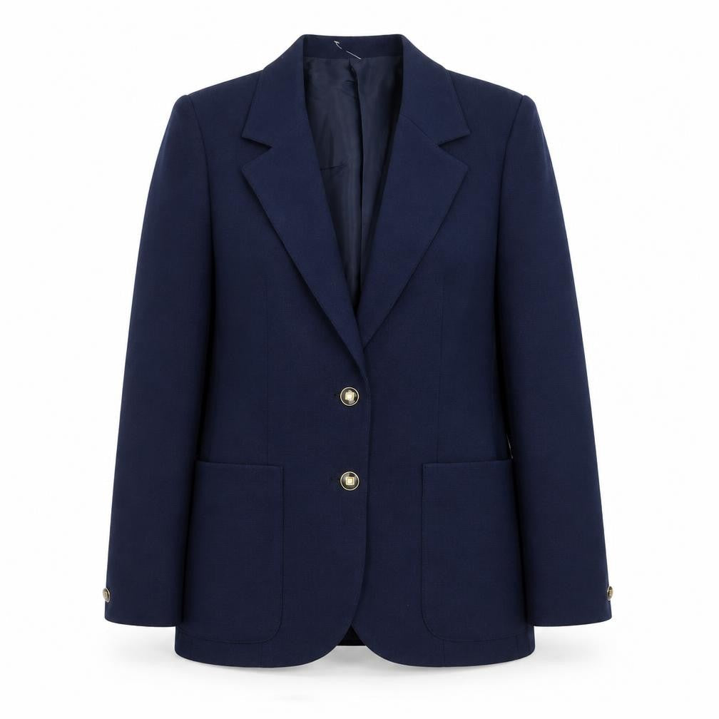 Womens UK Size 12 Preworn Regular Blue Suit Jacket