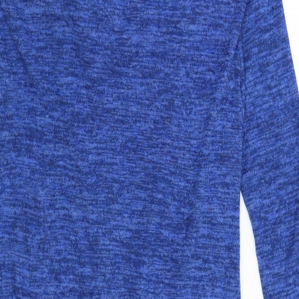 Womens UK Size S Moda Blue Cardigan Jumper