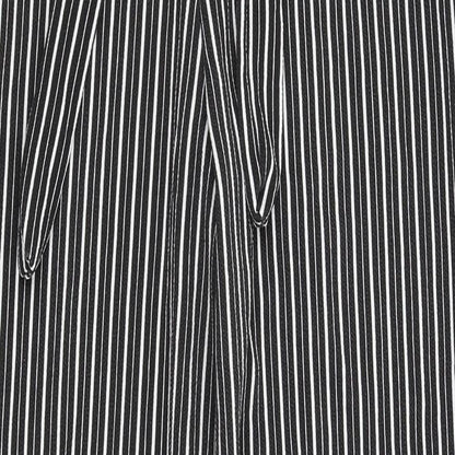 Pretty Little Thing Womens Black Striped  Trousers  Size 10 L32.5 in