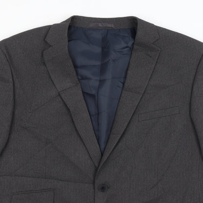 Mens UK Size L Taylor & Wright Regular Grey Suit Jacket