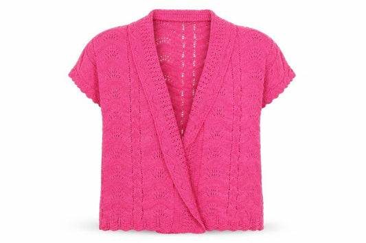 Womens UK Size 16 Soon Pink Cardigan Jumper