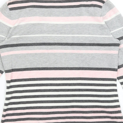 Womens UK Size S CC Pink Pullover Jumper