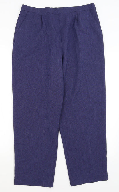 Classic  Womens Blue   Trousers  Size 18 L27 in