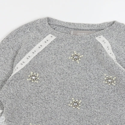 Darccy London Womens Grey   Pullover Jumper Size XS