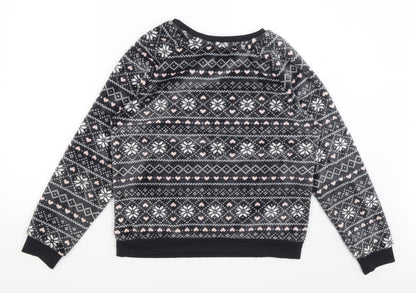Womens UK Size 12 New Look Black Pullover Jumper