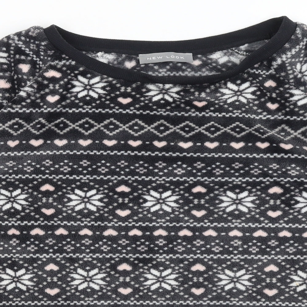 Womens UK Size 12 New Look Black Pullover Jumper