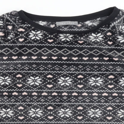 Womens UK Size 12 New Look Black Pullover Jumper