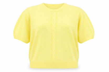 Womens UK Size 18 Berkertex Yellow Pullover Jumper