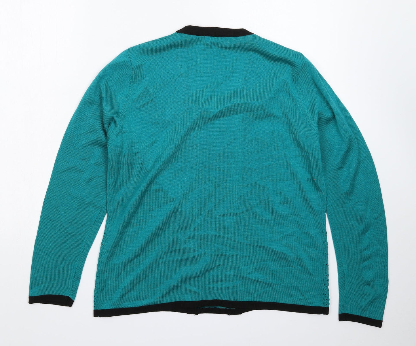 Womens UK Size M BM Green Pullover Jumper