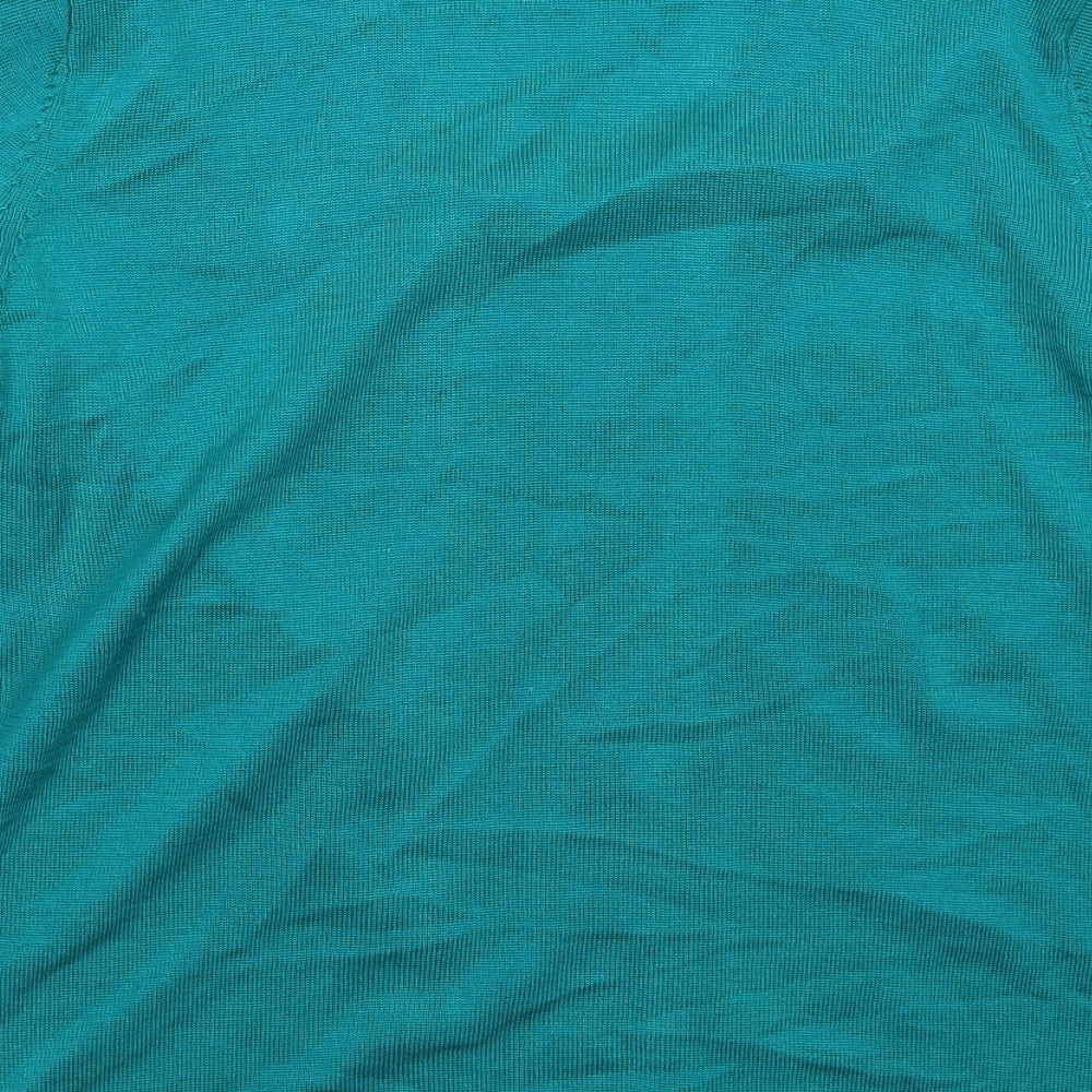 Womens UK Size M BM Green Pullover Jumper