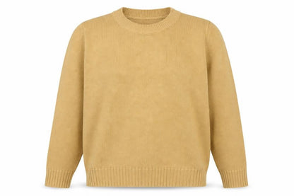 Womens UK Size L Divided Beige Pullover Jumper
