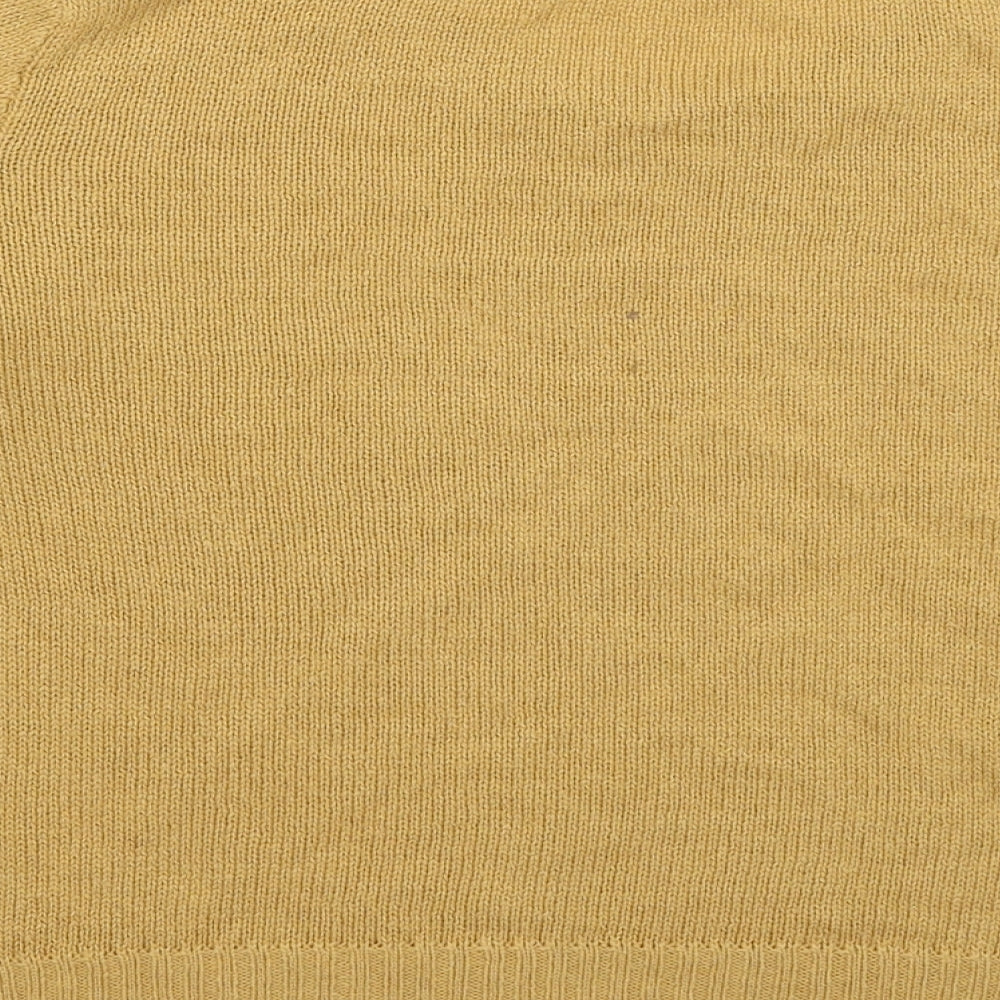 Womens UK Size L Divided Beige Pullover Jumper
