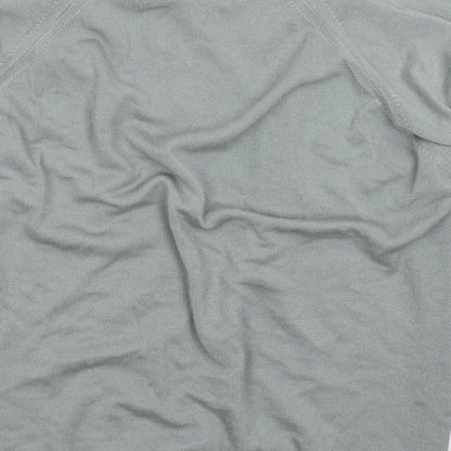 Essentials Mens Grey  Knit Pullover Jumper Size L