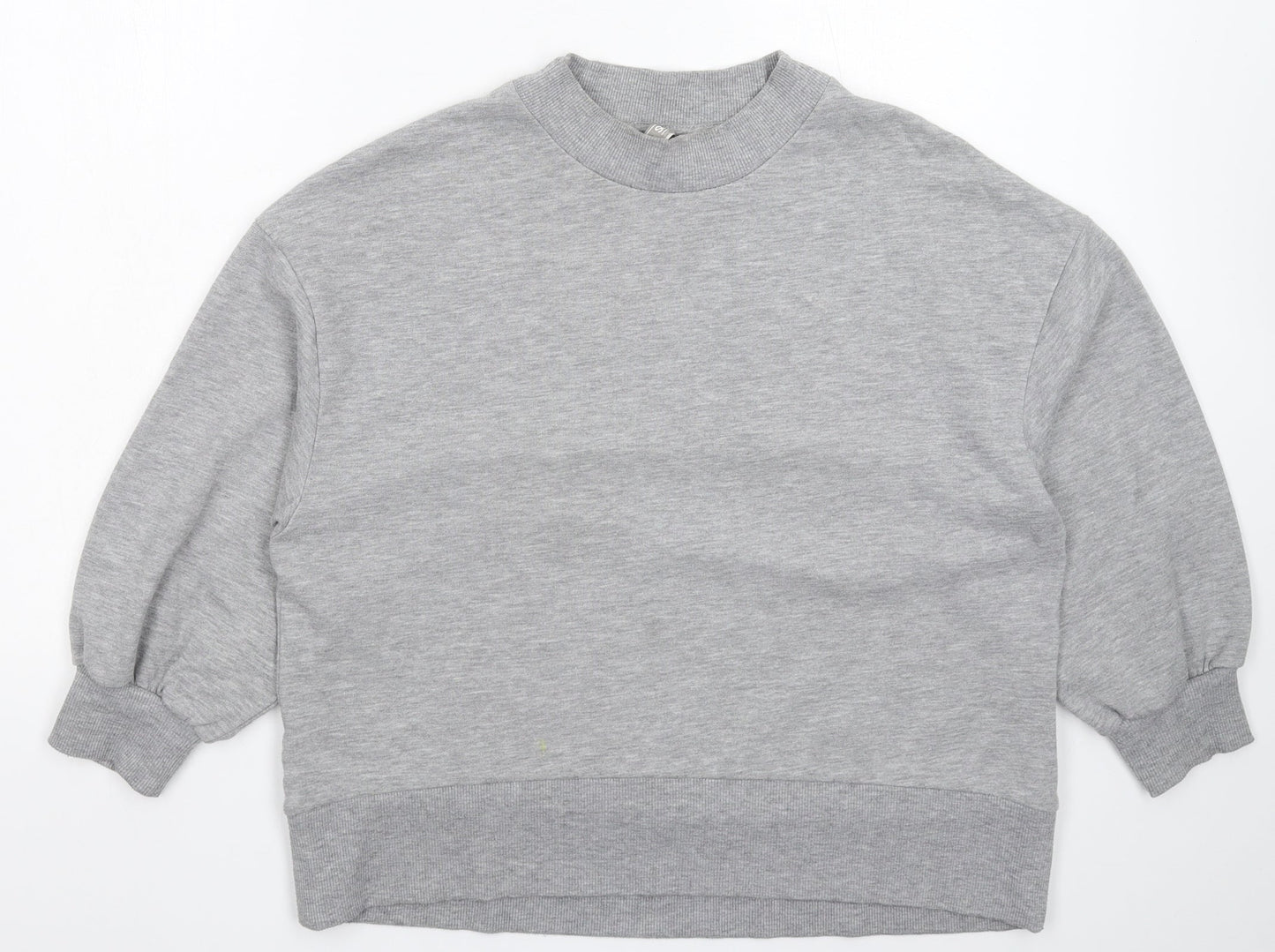 Womens UK Size 10 ASOS Grey Pullover Sweatshirt