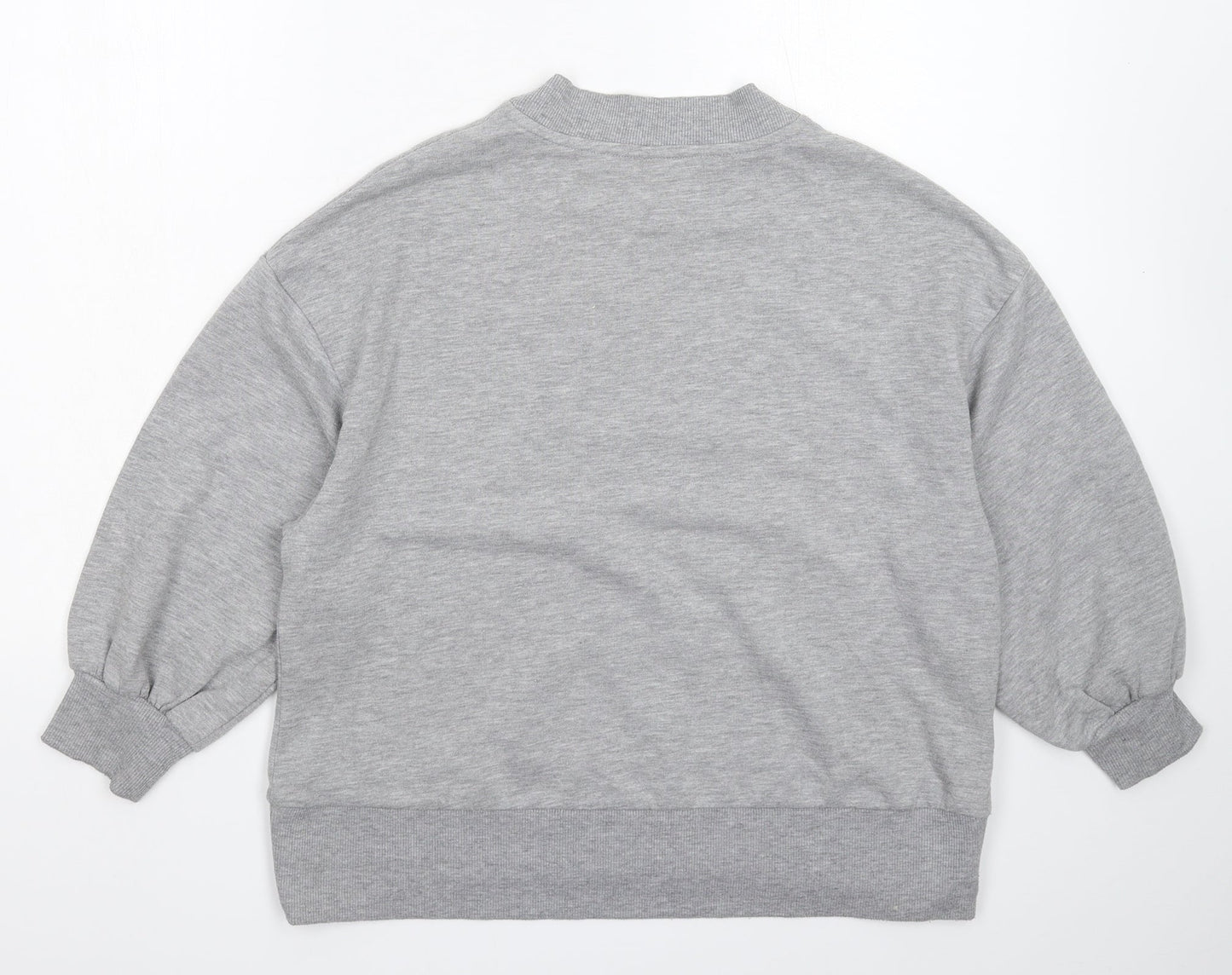 Womens UK Size 10 ASOS Grey Pullover Sweatshirt