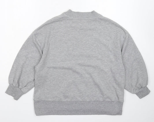 Womens UK Size 10 ASOS Grey Pullover Sweatshirt