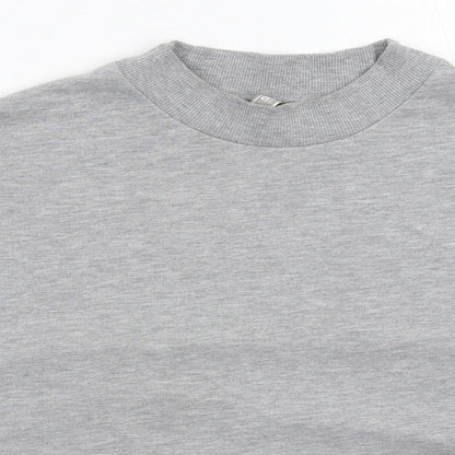 Womens UK Size 10 ASOS Grey Pullover Sweatshirt