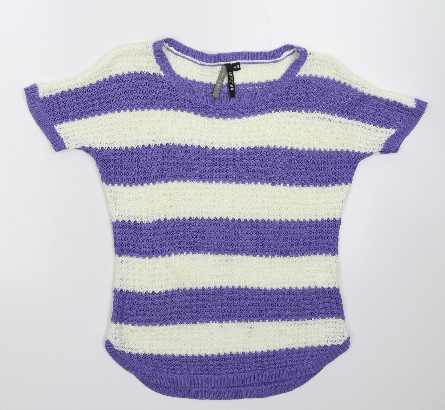 Intuition Womens Multicoloured  Knit Pullover Jumper Size 10