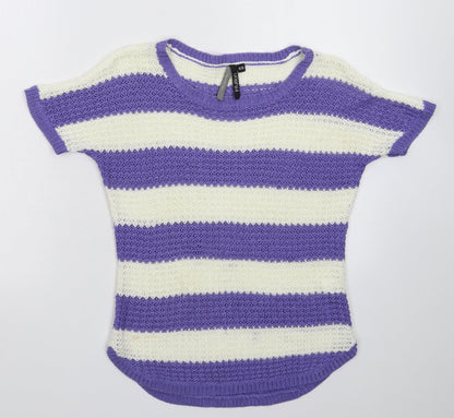 Intuition Womens Multicoloured  Knit Pullover Jumper Size 10