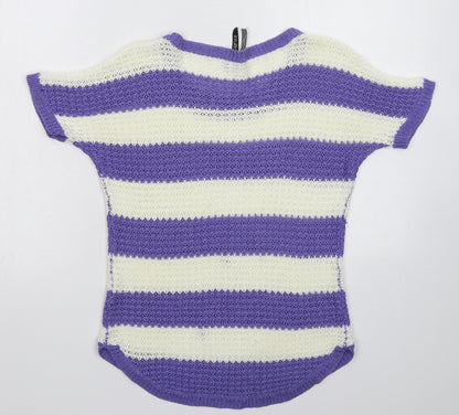 Intuition Womens Multicoloured  Knit Pullover Jumper Size 10