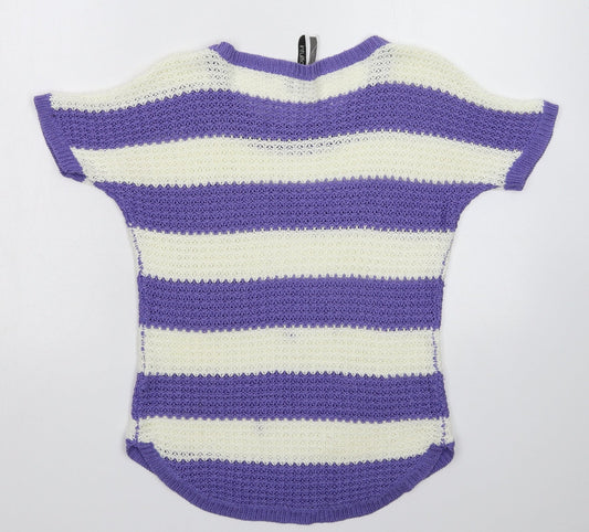 Intuition Womens Multicoloured  Knit Pullover Jumper Size 10