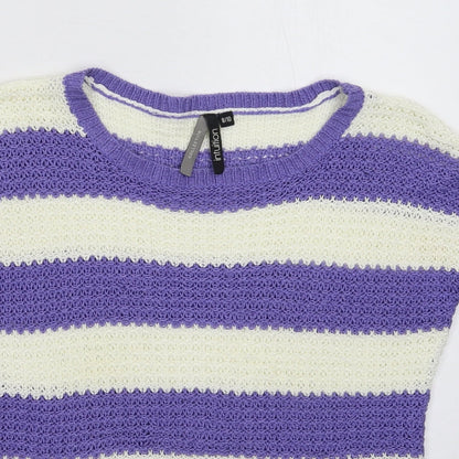 Intuition Womens Multicoloured  Knit Pullover Jumper Size 10