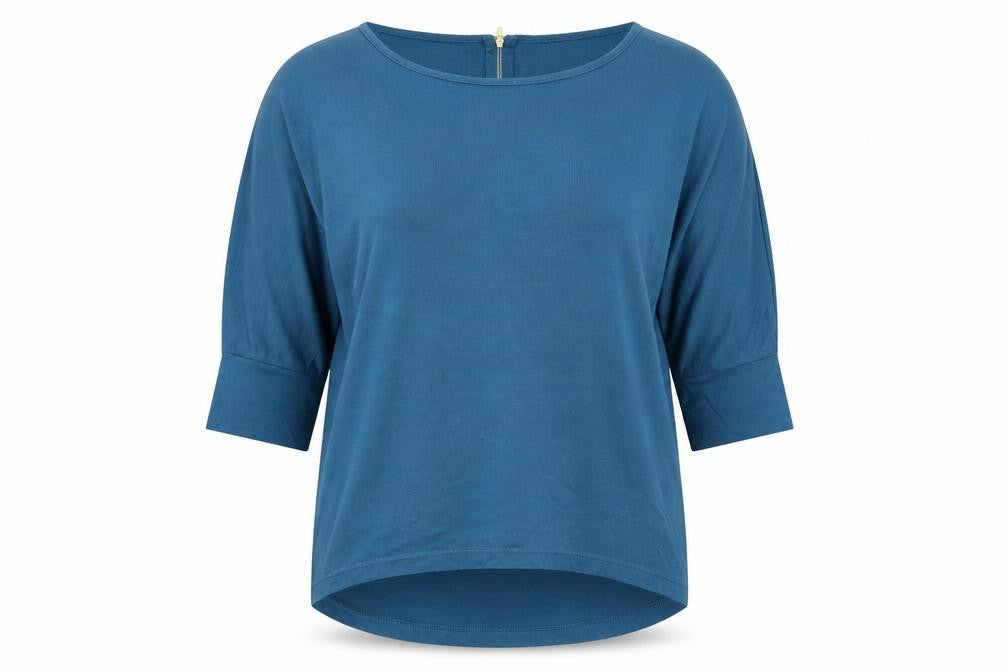 Womens UK Size S Kiabi Blue Pullover Jumper