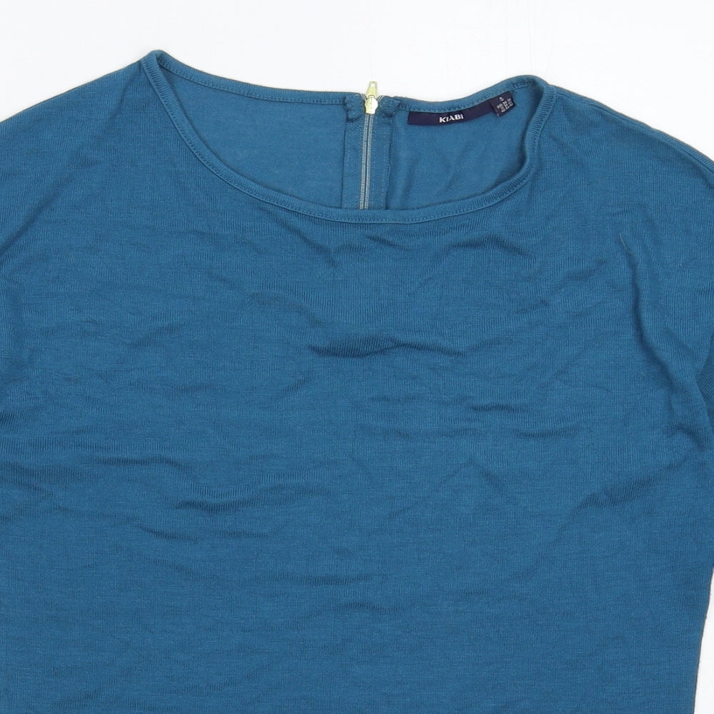 Womens UK Size S Kiabi Blue Pullover Jumper