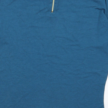 Womens UK Size S Kiabi Blue Pullover Jumper