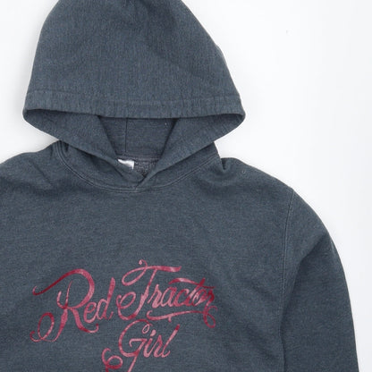 Mens UK Size S Gildan Grey Pullover Hoodie