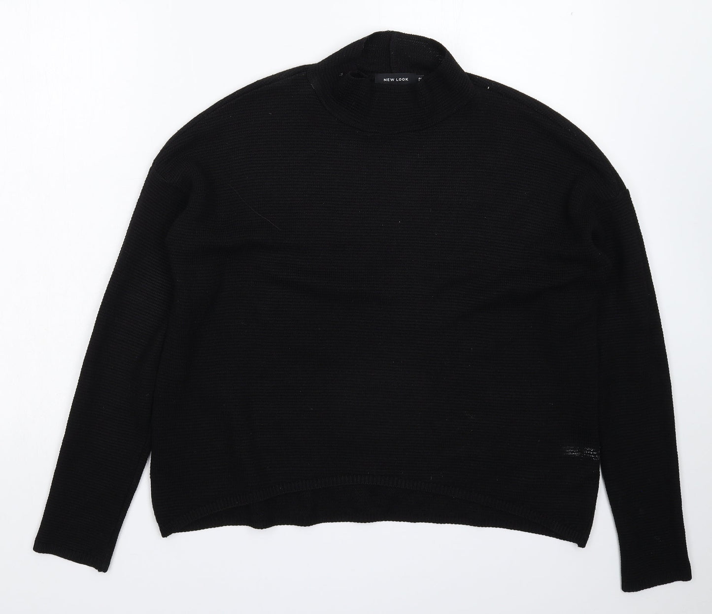 Womens UK Size 12 New Look Black Pullover Jumper