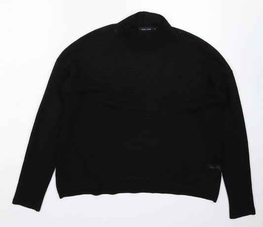 Womens UK Size 12 New Look Black Pullover Jumper