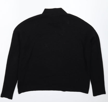 Womens UK Size 12 New Look Black Pullover Jumper