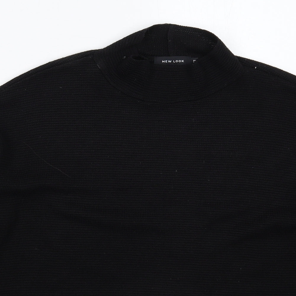 Womens UK Size 12 New Look Black Pullover Jumper