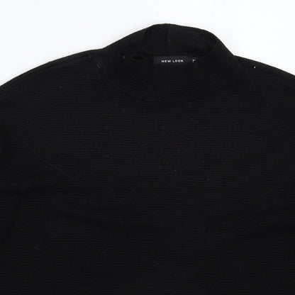 Womens UK Size 12 New Look Black Pullover Jumper