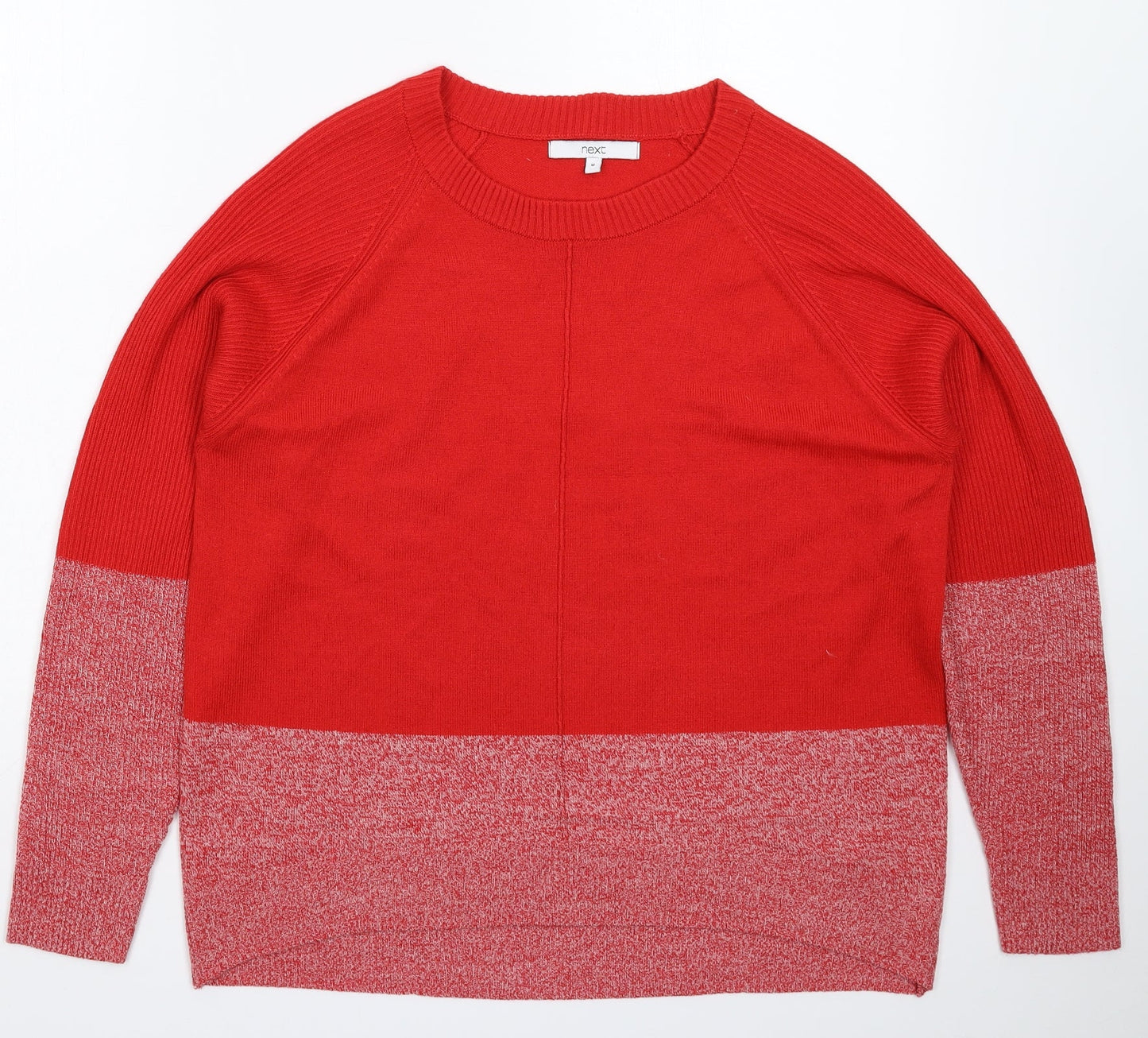 Womens UK Size M NEXT Red Pullover Jumper