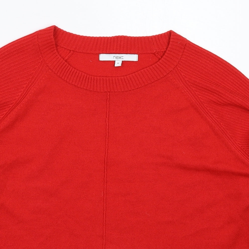 Womens UK Size M NEXT Red Pullover Jumper