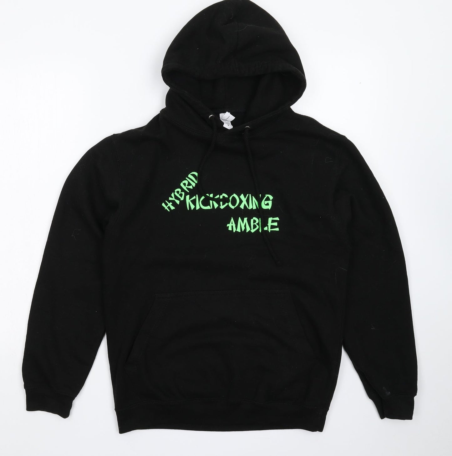 Mens UK Size S All We Do is Black Pullover Hoodie