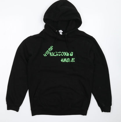 Mens UK Size S All We Do is Black Pullover Hoodie
