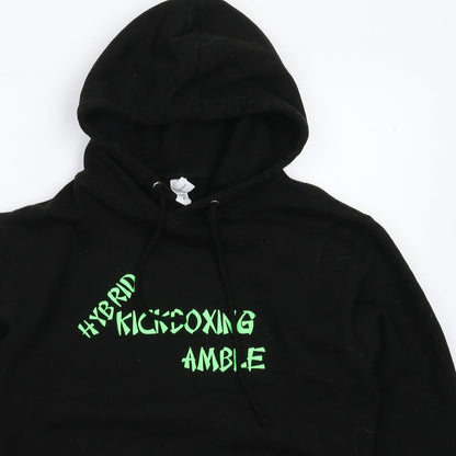Mens UK Size S All We Do is Black Pullover Hoodie