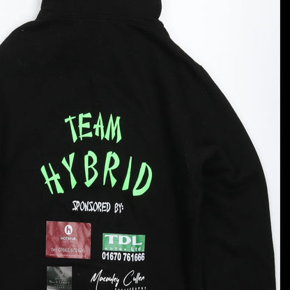 Mens UK Size S All We Do is Black Pullover Hoodie