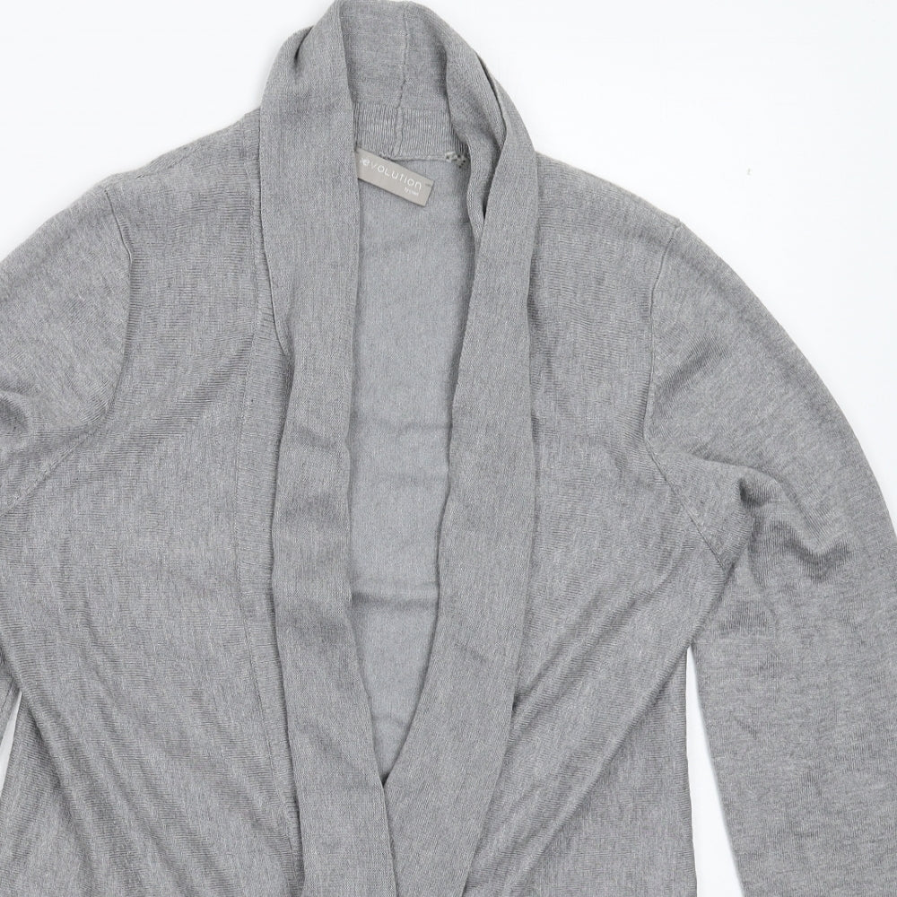 Womens UK Size M Cyrus Grey Cardigan Jumper