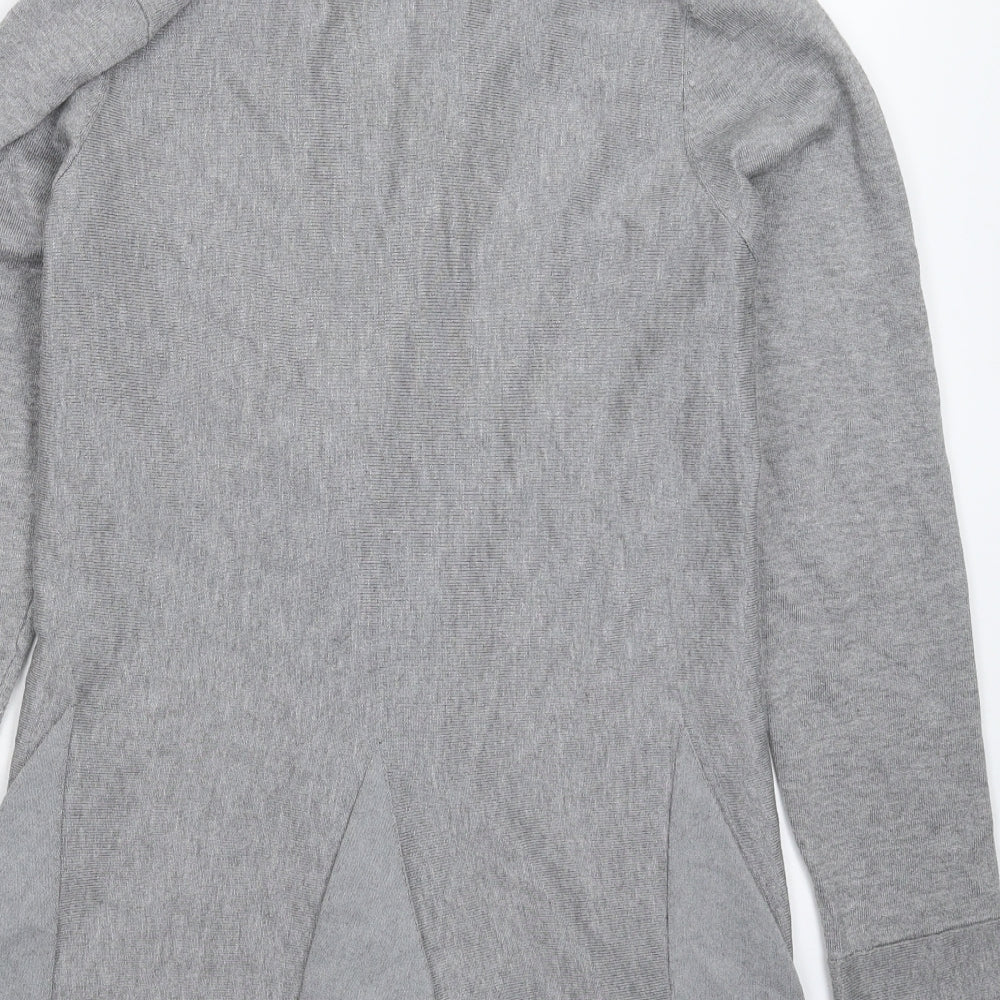 Womens UK Size M Cyrus Grey Cardigan Jumper