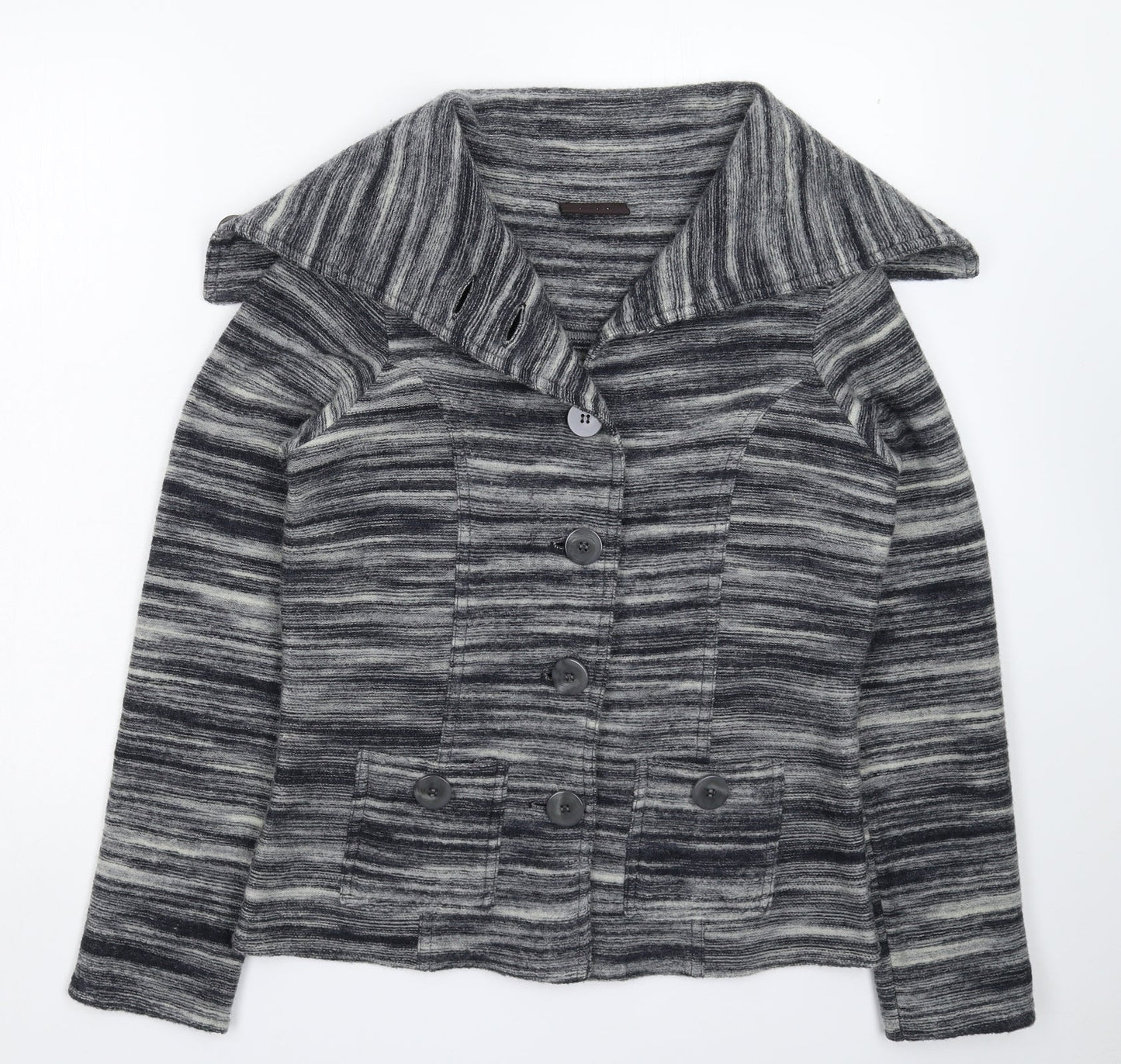 Womens UK Size 12 Principles Grey Cardigan Jumper