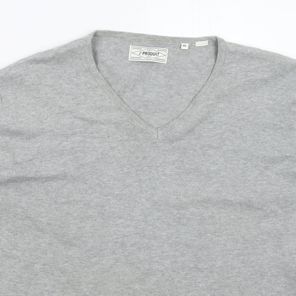 Produkt Mens Grey  Knit Pullover Jumper Size XL