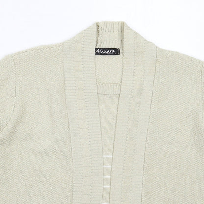 Womens UK Size L Alexara Beige Pullover Jumper