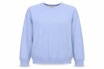 Womens UK Size L Wolsey Blue Pullover Jumper